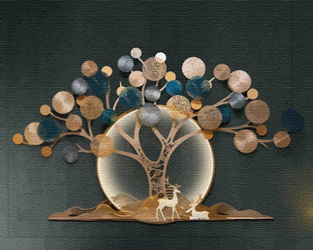 Baum der Träume Malen Nach Zahlen