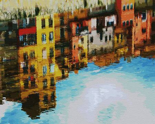 Stadt im Spiegel der Träume Malen Nach Zahlen