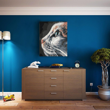 Katzenprofil Malen Nach Zahlen