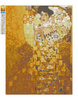 Diamantstickerei ohne Rahmen Porträt von Adele Bloch-Bauer und Gustav Klimt 30x40 Diamantmosaik 5D