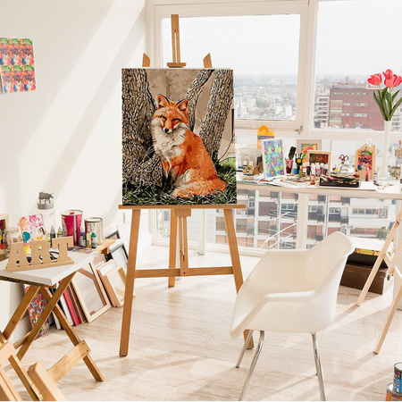 Fuchs am Baum Malen Nach Zahlen