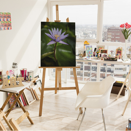 Lilie in der Stille der Natur Malen Nach Zahlen