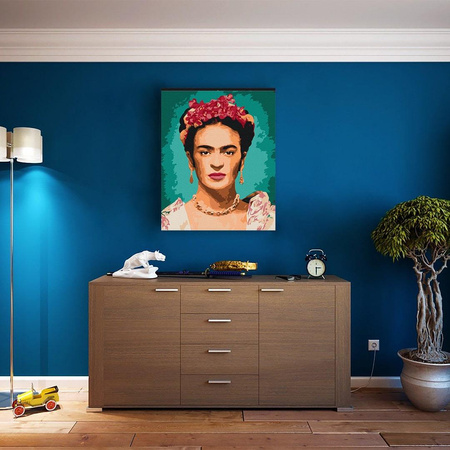 Frida Kahlos Blick Malen Nach Zahlen