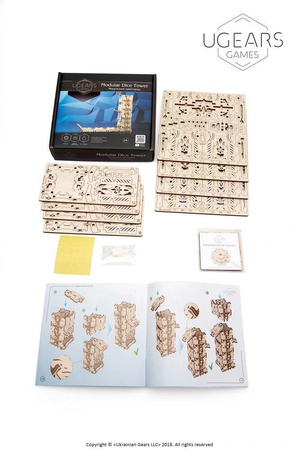 Modular Dice Tower mechanisches Brettspielgerät