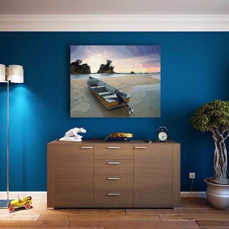 Stille am Strand Malen Nach Zahlen