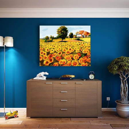 Native Felder Malen nach Zahlen