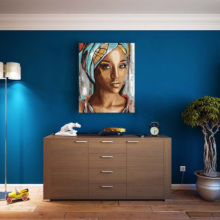 Der Blick brauner Augen Malen Nach Zahlen