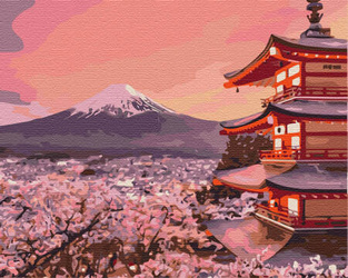 Traditionelles Japan Malen Nach Zahlen