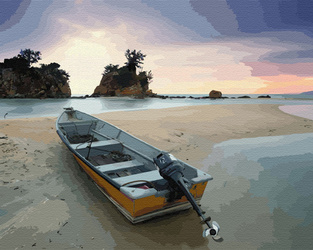 Stille am Strand Malen Nach Zahlen