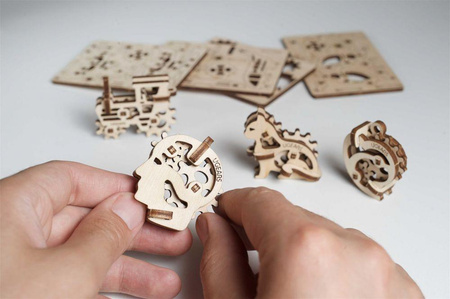 U-Fidgety Cogs mechanisches Klappspielzeug 4-tlg.