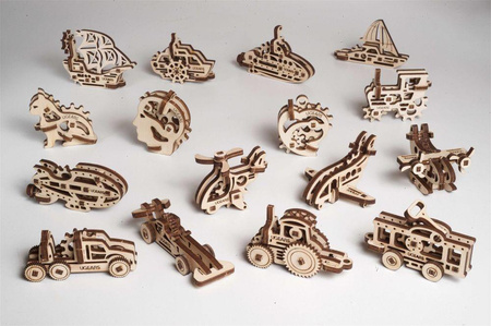 U-Fidgety Ship mechanisches Spielzeug 4-tlg.