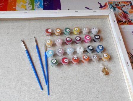 Piercing Look 40x50 Malen nach Zahlen