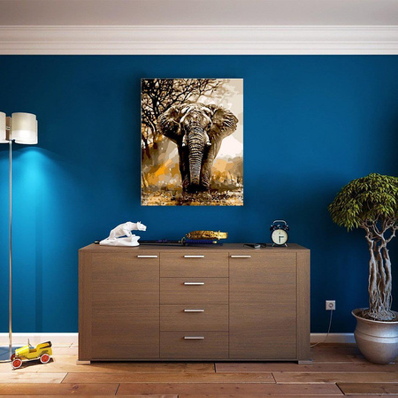 Elefant Malen nach Zahlen