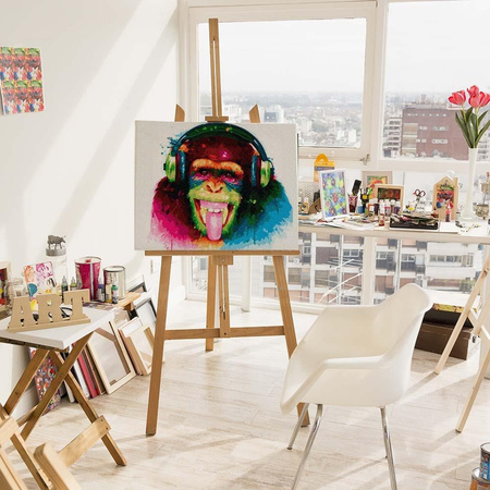 Ein wahrer Musikkenner. Malen nach Zahlen