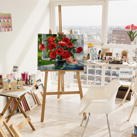 Sommermohn Malen Nach Zahlen