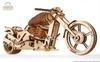 Motorrad VM-02. Mechanisches Modell zum Zusammenklappen