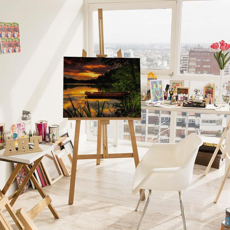 Masurische Abende - Paradies auf Erden 40x50 Malen nach Zahlen