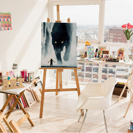 Riesiger Puma Malen Nach Zahlen