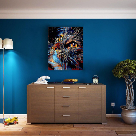 Zauberkatze Malen Nach Zahlen