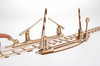 Antrieb mit Schienen Mechanisches Modell zum Zusammenklappen