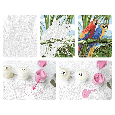 Katzencollage Malen Nach Zahlen