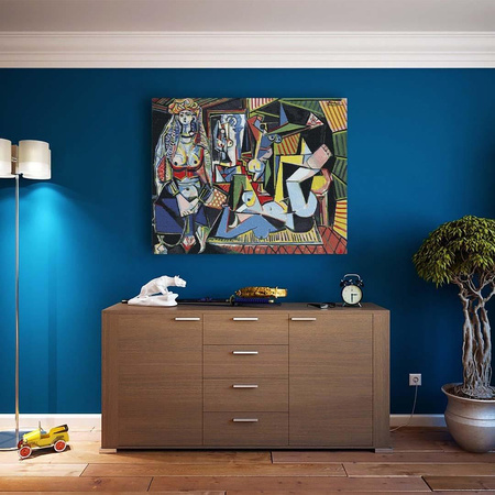 Pablo Picasso, Frauen aus Algier Malen nach Zahlen