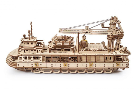 Forschungsschiff Mechanisches Modell zum Zusammenbau