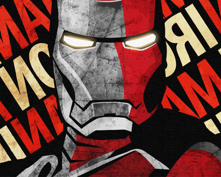 Superheld im Rampenlicht Malen Nach Zahlen