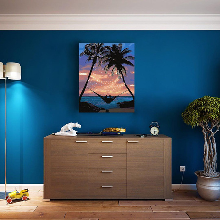 Romantisches Date auf den Inseln Malen Nach Zahlen