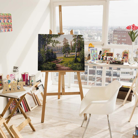 Waldweg Malen Nach Zahlen