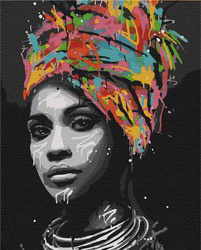 Afro-Chic Malen Nach Zahlen