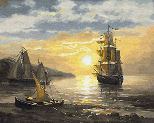 Ruhiger Hafen Malen Nach Zahlen